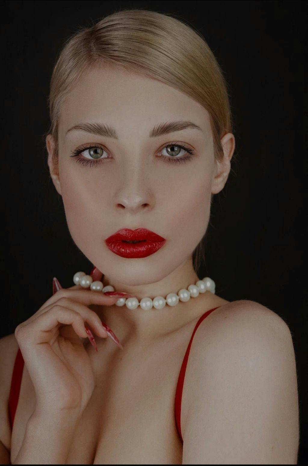 Natasha Smirnova's blurred background